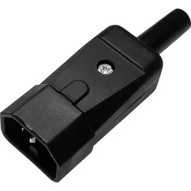 Martin Kaiser Kaiser 749/sw Kaltgeräte-Steckverbinder 749 Serie (Netzsteckverbinder) 749 Stecker, gerade Gesamtpolzahl: 2 + PE 10 A Schwarz 1 St.