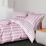 JANINE Kissenbezug Modern Classic 40 x 80 cm Pink