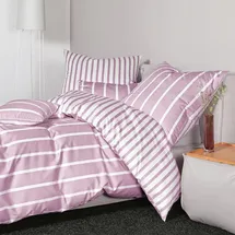 JANINE Kissenbezug Modern Classic 40 x 80 cm Pink