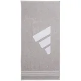 adidas Performance Handtuch 50 x 100 cm grau/weiß