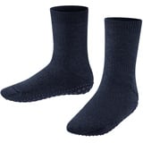 Stoppersocken K Hp Baumwolle Wolle rutschhemmende Noppen 1 Paar Blau 27/30