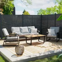 Home Deluxe Gartenlounge MARABA – Aluminium | Moderne &