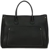BRIC'S - Tulipano Ledertasche, Schwarz, 38x27x15 cm