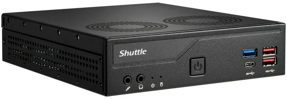 Shuttle Shuttle XPC slim DH770, Barebone, (ohne Barebone-PC schwarz