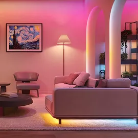 Govee LED Strip Lights Matter ready 3 Meter H612FCD1 LED-Streifen-Basisset 230 V, 24V 3m RGB 1St.