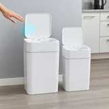 Infactory Sensor-Mülleimer 16 l Weiß