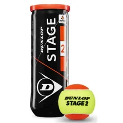 Tennisbälle - Dunlop Mini Tennis - Stage 2 - 3 Stck. - orange