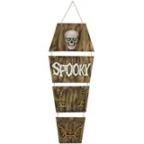 Europalms Halloween Geistersarg, animiert 150cm