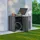 primeyard Mülltonnenbox 168 x 84 x 120 cm anthrazit