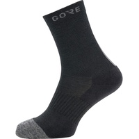 Gore Wear M Unisex Thermo Socken, Größe: 44-46, Farbe: Schwarz/Grau