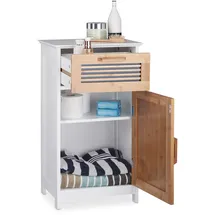 Relaxdays 10021848 Badezimmer-Möbel-Set