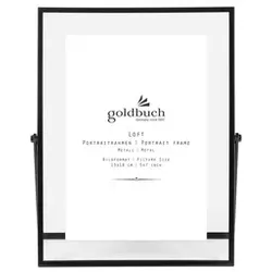 GOLDBUCH Bilderrahmen Loft schwarz 96 0393 f.13x18cm Metall
