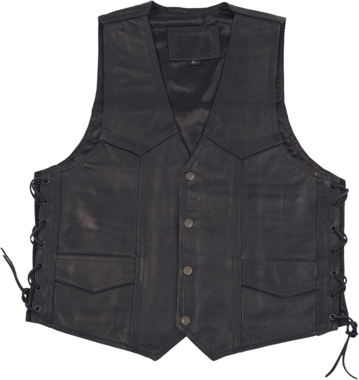 Modeka 1653, gilet - Noir - M