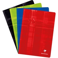 Clairefontaine 3120C Heft (DIN A4, 21 x 29,7 cm, blanko, 40 Blatt) 1 Stück farbig sortiert