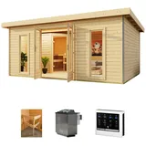 Konifera Maiko 4 SET A inkl. 9 kW Bioofen + ext. Steuerung