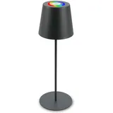 Briloner Brilo RGB/W Akku-Tischleuchte Anthrazit 2W