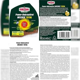 Substral Celaflor Power Unkrautfrei Weedex Total 800 ml