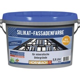 Hornbach Silikat-Fassadenfarbe weiß 2,5 L