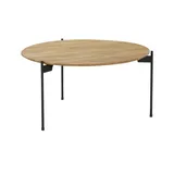 Sofa.de Couchtisch ¦ holzfarben ¦ Maße (cm): H: 38 Ø: 74