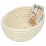 RBV Birkmann Gärkörbchen Oval 24,5 x 18,5 cm Brot Backen Stuten Bäcker Frühstück