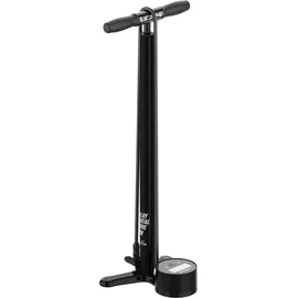 Lezyne Alloy HV Digital Standluftpumpe schwarz-glänzend