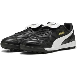 Puma King Top TT Fußballschuhe Herren Schwarz/Weiß 48