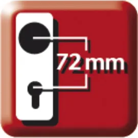 ABUS Einsteckschloss EFS65 für Feuerschutztüren, 21511