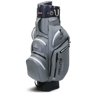 Big MAX Dri Lite Silencio 2 Cartbag - Wasserabweisende Golftasche grau