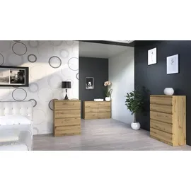 Top e shop Kommode 70 x 75 x 40 cm Braun