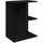 vidaXL Nachtschrank Eichen-Optik 46,5 x 29 x 61 cm Schwarz