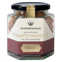 Winzersnack Pikante Mandeln - Perfekt zu Merlot bio