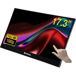 Verbatim PMT-17 - LED-Monitor - 43.9 cm (17.3")