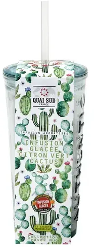 Quai Sud Kräutertee für Eistee Kaktus Limette in Travel Mug