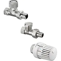 OVENTROP Uni LH Thermostatventil-Set 1703163 DN 10, Durchgang, mit