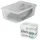 Tectake tectake® Schuhbox, mit Deckel, 33 x 23 x 12 cm