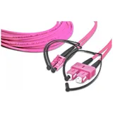 Lightwin LWL-Patchkabel LC-SC, Multimode, OM4, 10m 10 m), Netzwerkkabel