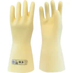 Catu isolierende Gummi-Elektrohandschuhe 500V