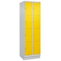 C+P Fächerschrank ""Classic Plus"", 4 Fächer übereinander, Abteilbreite 30