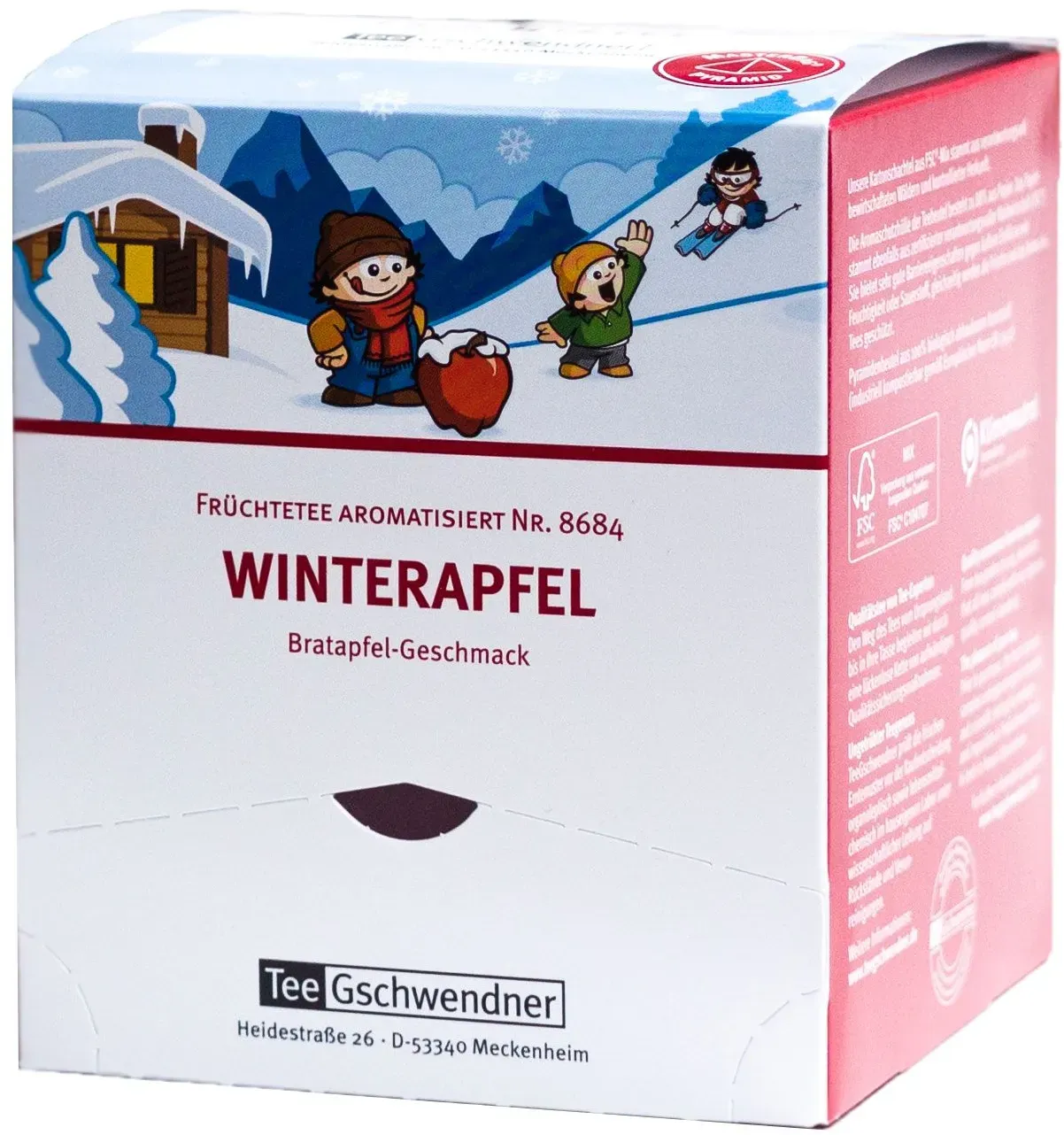 TeeGschwendner Winterapfel Filterbeutel 15x4,2 g