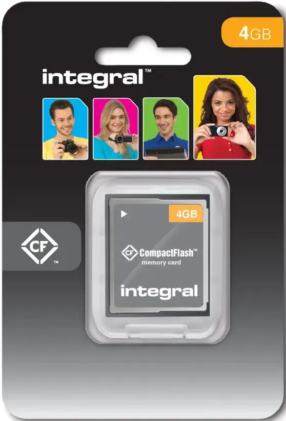 INTEGRAL CF-Card 4GB 100X