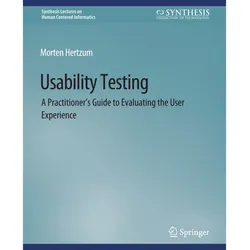 Usability Testing - Morten Hertzum  Kartoniert (TB)