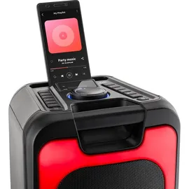 JVC Party Speaker XS-EP424B Bluetooth-Lautsprecher schwarz - Schwarz