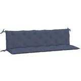 vidaXL Bankauflage 180 x 50 x 7 cm blau 2 St.