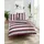 KAEPPEL College Mako Satin Rot 155 x 220 cm + 80 x 80 cm