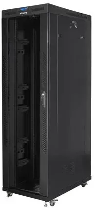 Lanberg FF01-8242-12BL Rack 42U Freistehendes Gestell Schwarz