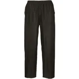 PORTWEST Klassische Regenhose 210 g/m2 S441 Schwarz 6xl