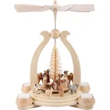 Müller Erzgebirge Bogenpyramide Heilige Geschichte 34cm -