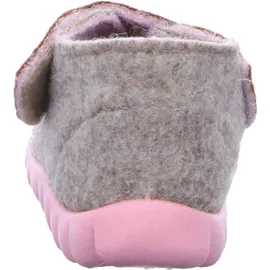 Fischer Markenschuh Klett-Hausstiefel Rosa 24