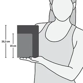 Sigel Notizbuch A5 liniert grün