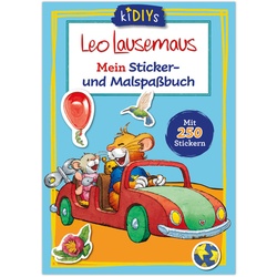 Leo Lausemaus Mein Sticker- Und Malspassbuch Mit 250 Stickern, Kartoniert (TB)